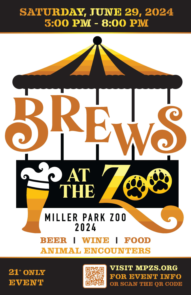 Brews at the Zoo Poster