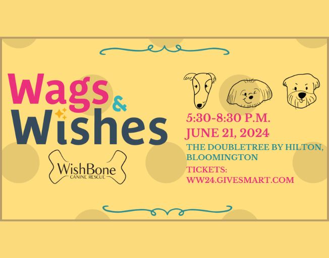 Wish Bone Canine Rescue's Wags & Wishes on June 21, 2024