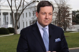 This Nov. 30, 2012 publicity photo provided by FOX News Channel shows Chief White House Correspondent Ed Henry reporting outside of the White House in Washington, D.C. Henry, 41, is preparing for four more years on the beat and would like to cover the Obama administration from beginning to end. He came to Fox in 2011 from CNN, for whom he had worked in Washington since 2004. (AP Photo/FOX News Channel)