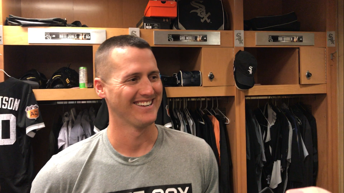 Nate Jones bruised but OK after being hit by comebacker